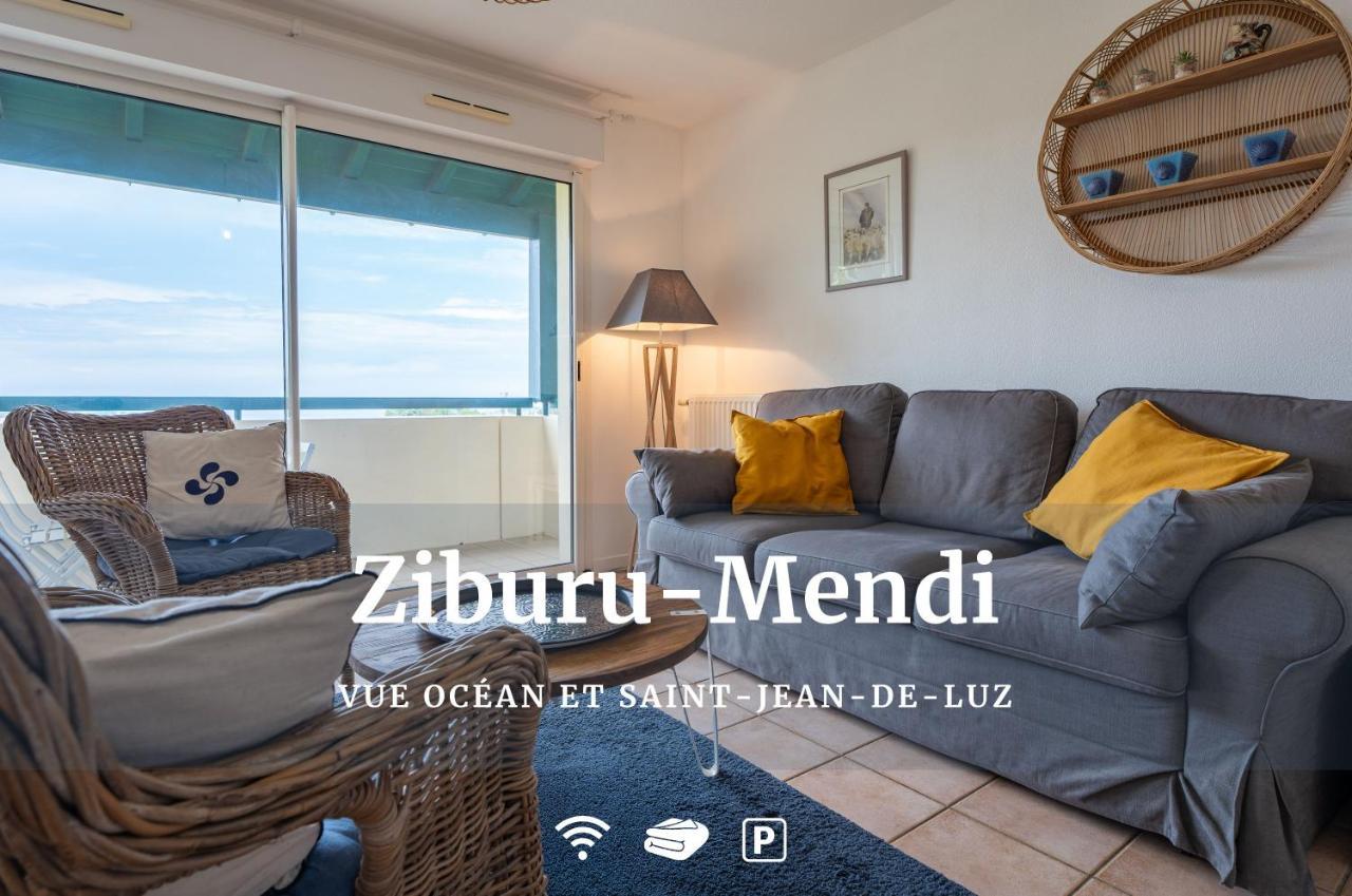 シブールAtlantic Selection - Ziburu Mendi - Vue Ocean Avec Balcon & Parkingアパートメント エクステリア 写真